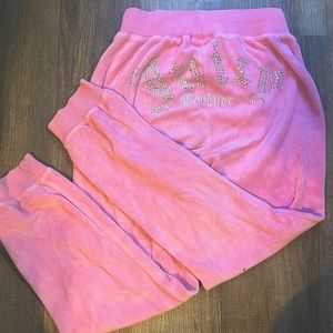 Size Medium Pink Juicy Couture Sweatpants